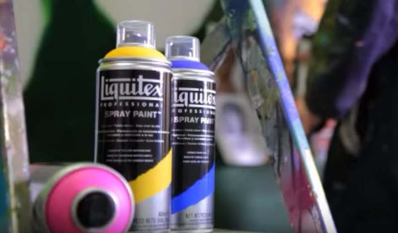 Test : la bombe de peinture acrylique LIQUITEX PROFESSIONNAL