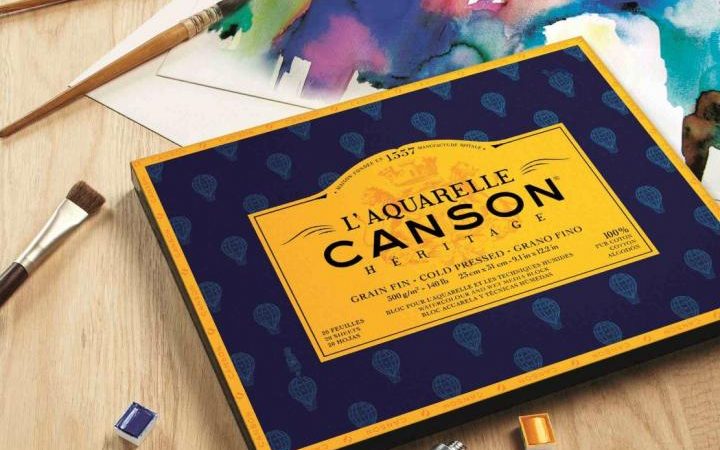 Test : Papier aquarelle l’Héritage CANSON